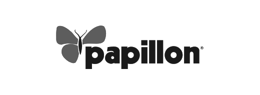 Logotipo de Papillon, marca para la que ha trabajado Jose Carlos Nieto