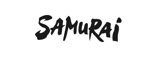 Logotipo de Samurai, marca para la que ha trabajado Jose Carlos Nieto